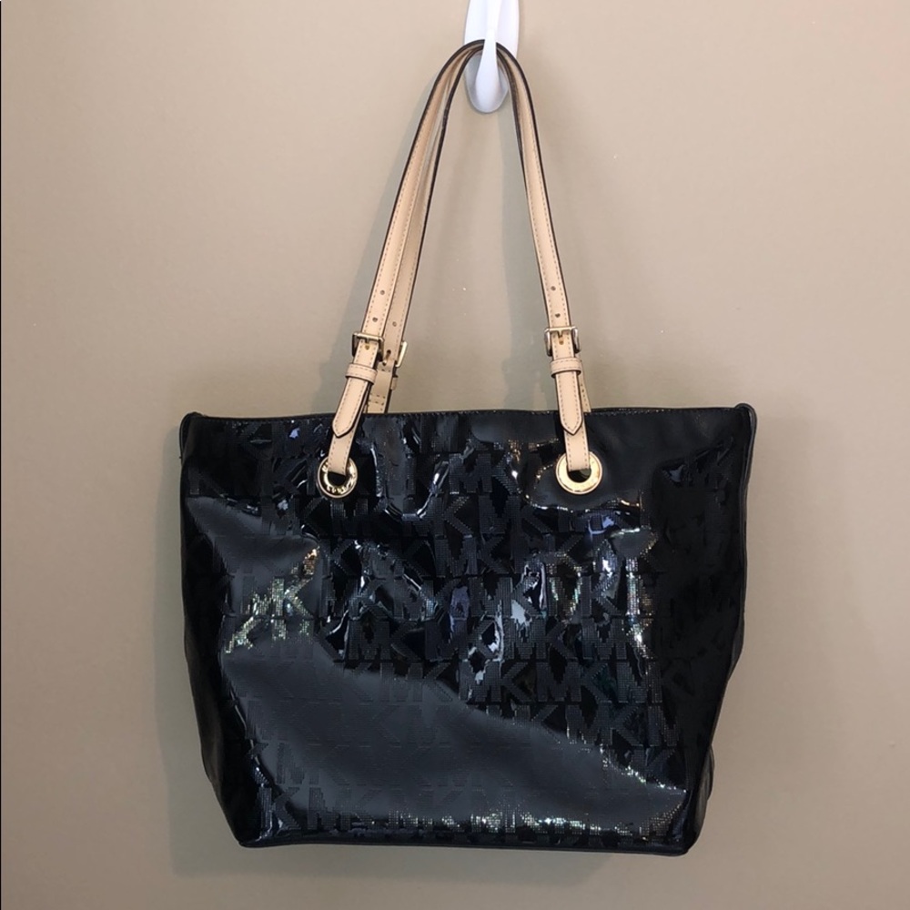Michael Kors Black Patent Purse